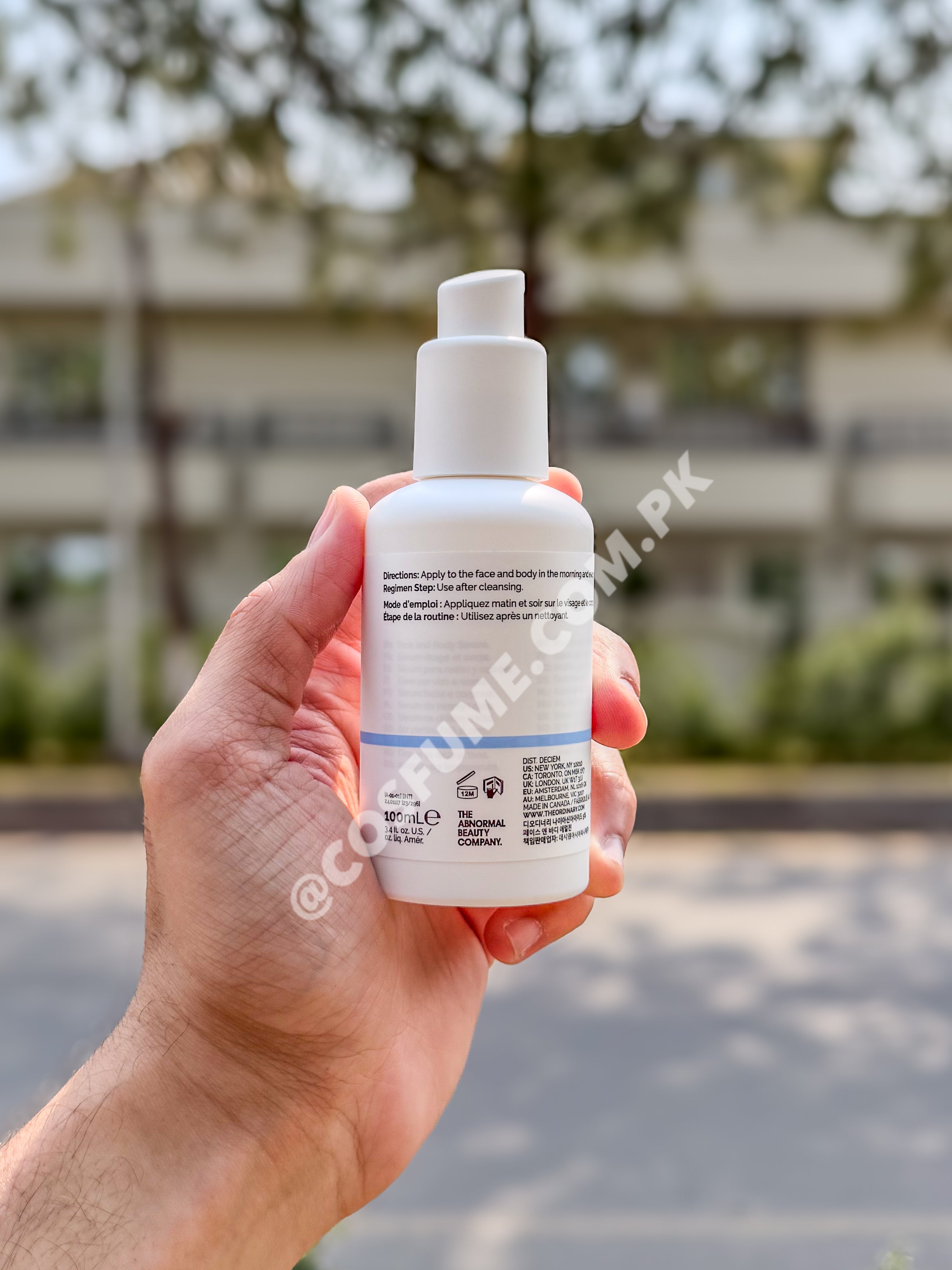 The Ordinary Body Care Niacinamide 5% Face and Body Emulsion