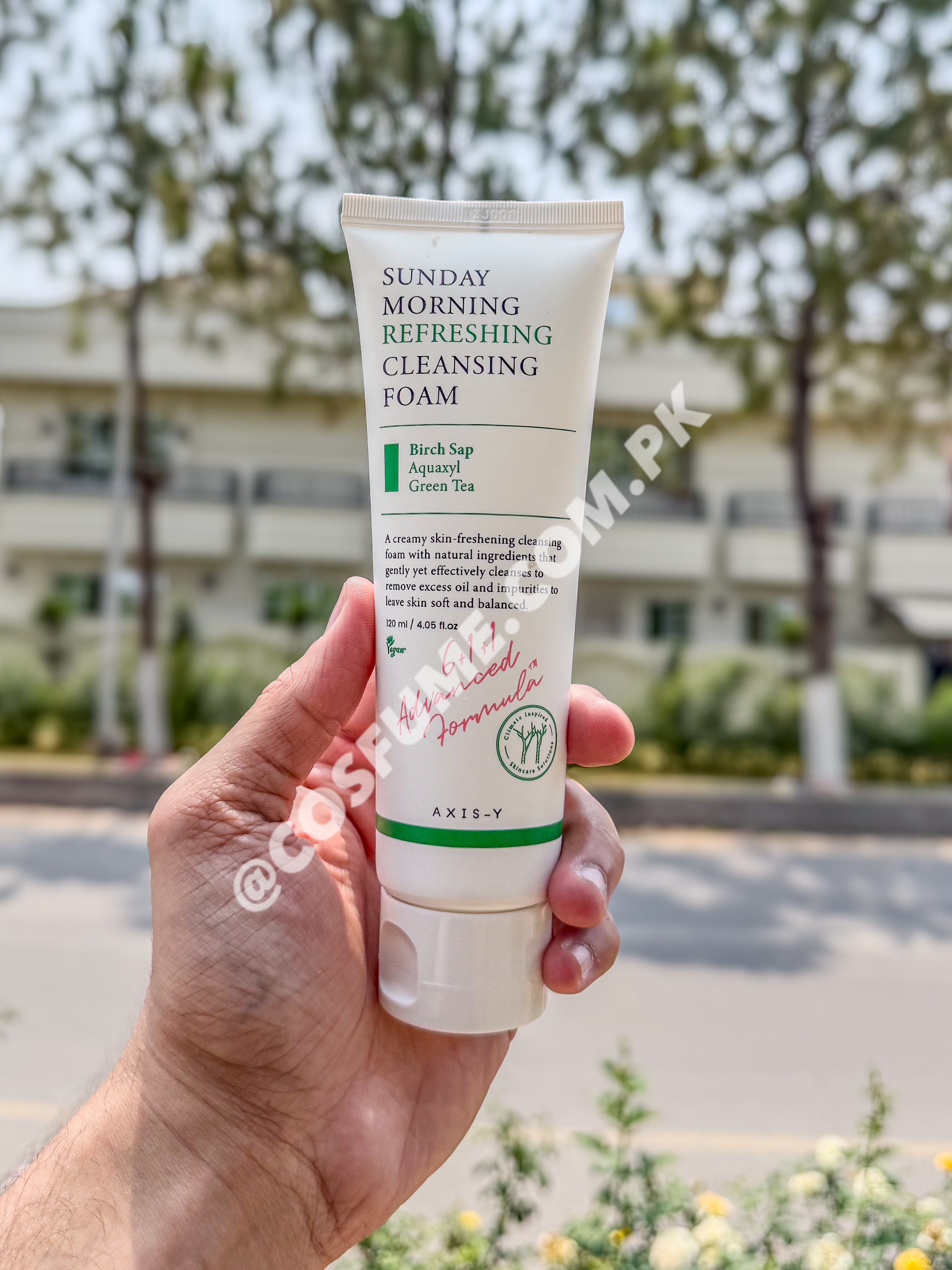 AXIS Y SUNDAY MORNING REFRESHING CLEANSING FOAM 120 ML.